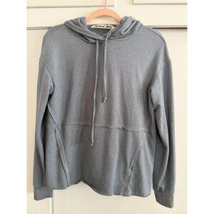 MICHAEL STARS WOMENS SUPER SOFT HOODIE PURPLE/BLUE/GRAY SZ SMALL